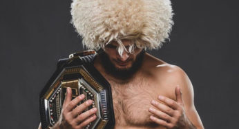 Khabib palpita sobre quem venceria superluta entre Usman e St-Pierre