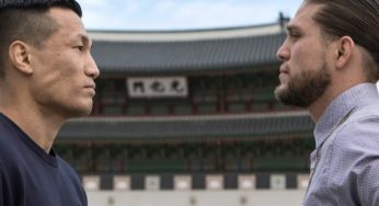 Vencedor de ‘Brian Ortega x Zumbi Coreano’ deve disputar o cinturão dos penas, diz Dana White