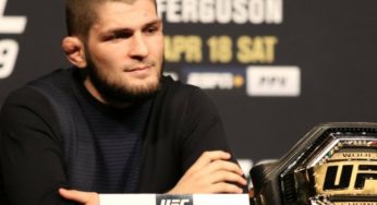 Após conversa com Khabib, Dana revela que russo pode repensar decisão de se aposentar: ‘Estava emotivo’