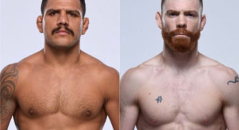 Adversários no UFC Las Vegas 14, Rafael dos Anjos e Paul Felder trocam elogios antes de lutarem neste sábado