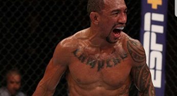 Após show no UFC Las Vegas 13, Raoni Barcelos manda recado à elite do peso galo: ‘Vim para fazer um furacão’