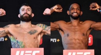 Em horário alternativo e com seis brasileiros, UFC Ilha da Luta 8 acontece nesta quarta-feira