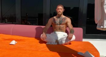 No melhor estilo McGregor, irlandês desembarca de iate na ‘Ilha da Luta’, pronto para o UFC 257