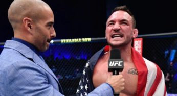 Sem convencer Khabib, Michael Chandler pede que russo perca cinturão: ‘Coloquem Poirier e eu’