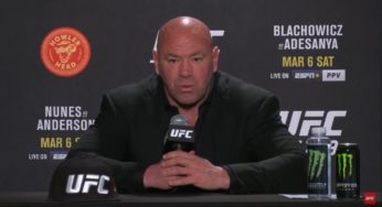 Dana White ironiza após van de Cris Cyborg ser estacionada perto de arena do UFC 259