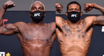 Protagonistas no sábado, Brunson e Holland batem peso e confirmam luta no UFC Las Vegas 22