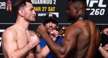 Cinco motivos para assistir ao UFC 260, com a revanche entre Miocic e Ngannou pelo título dos pesados