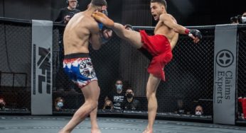 IMAGEM FORTE: Lutador sofre fratura parecida com a de Chris Weidman em evento alemão