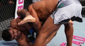 André Sergipano quebra braço de Ronaldo Jacaré e finaliza lenda do jiu-jitsu pela primeira vez no UFC 262