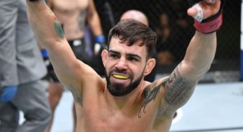 Após show no UFC Vegas 27, Bulldoguinho conquista o segundo bônus de performance consecutivo