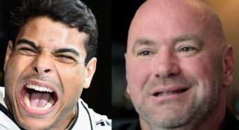 Em tweet apagado, Paulo Borrachinha provoca Dana White e reitera insatisfação com contrato no UFC