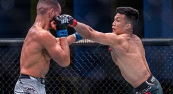 Zumbi Coreano leva susto, mas domina Dan Ige e vence na luta principal do UFC Las Vegas 29