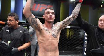 Destaque do peso leve, Renato Moicano critica casa do UFC em Las Vegas: ‘Ninguém gosta’