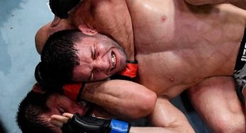 Sob os olhares de Khabib, Islam Makhachev finaliza Thiago Moisés na luta principal do UFC Las Vegas 31