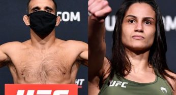 Brasileiros batem peso e confirmam suas lutas no UFC Las Vegas 33