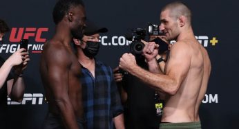 Em card com dois atletas brasileiros, Uriah Hall e Sean Strickland lideram o UFC Las Vegas 33 nesse sábado