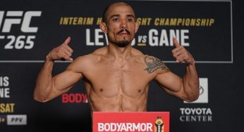 José Aldo bate peso com facilidade e confirma luta com Pedro Munhoz no UFC 265