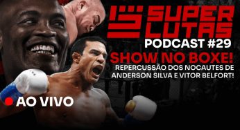 Show, massacre e polêmica: SUPER LUTAS debate os nocautes de Anderson e Belfort no boxe. AO VIVO!