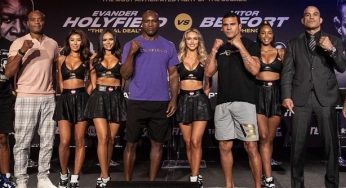 Anderson Silva e Vitor Belfort estrelam evento de Boxe neste sábado contra Ortiz e Hollyfield