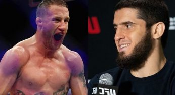 Justin Gaethje critica posição de Islam Makhachev no ranking e recebe resposta irônica do russo