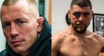 Georges St-Pierre comenta retorno de Nick Diaz no UFC 266: ‘Ele parecia enferrujado’