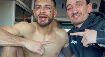 Com ‘lesões mínimas’, Max Holloway e Yair Rodriguez escapam de ganchos longos após ‘guerra’