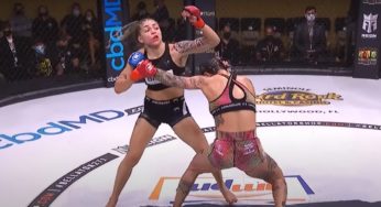 Brasileira Bruna Ellen mostra raça e supera norte-americana por pontos no Bellator 271