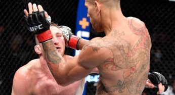 Em seu melhor estilo, Poatan apaga rival com joelhada voadora cinematográfica em estreia no UFC 268