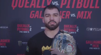 Campeão dos leves, Patricky Pitbull ignora rótulo de azarão no Bellator 288: ‘Eu não me importo’