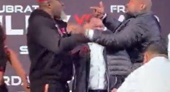 VÍDEO: Rampage Jackson e ex-pugilista brigam em pesagem de evento nos EUA