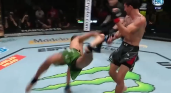 VÍDEO: Lutador acerta ‘chute bicicleta’ em golpe incrível no UFC