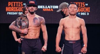 Sergio Pettis e Kyoji Horiguchi disputam o cinturão dos galos no Bellator 272 desta sexta-feira