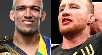 Justin Gaethje reafirma que vai fazer Charles do Bronx desistir e promete: ‘vou abrir um buraco na cara dele’