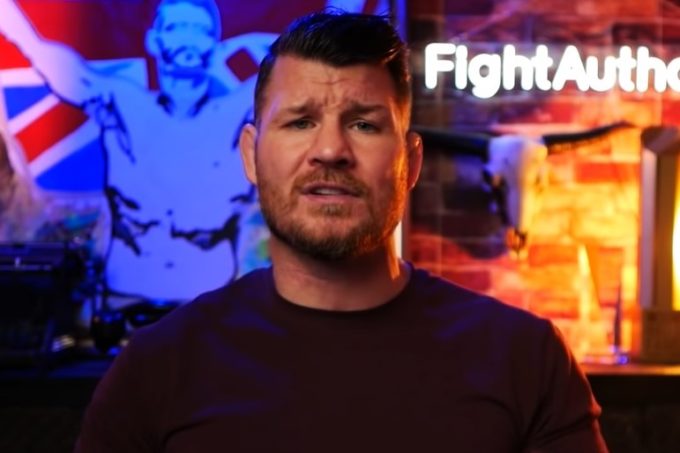 Michael Bisping, ex-campeão do UFC, em seu canal no 'YouTube'. Foto: Reprodução/YouTube