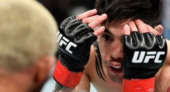 Derrotado por Deiveson e sem cinturão, Moreno discorda de juízes do UFC 270