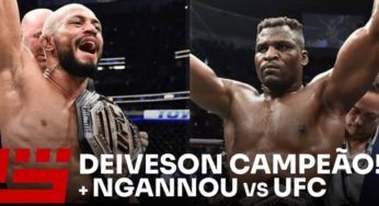 Deiveson retoma o trono e Ngannou vira wrestler para vencer no UFC 270. SUPER LUTAS debate. AO VIVO!