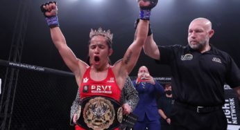 Jéssica Delboni bate Alesha Zappitella e conquista cinturão peso átomo do Invicta FC