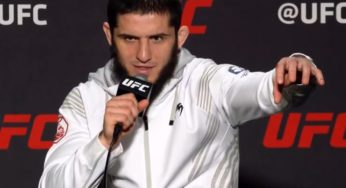 Islam Makhachev provoca Dana White após recusar enfrentar Dos Anjos no UFC 272