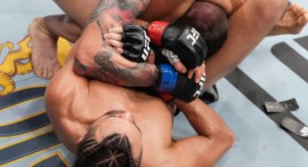 Com Brandon Moreno no corner, argentino é finalizado e segue sem vencer no UFC