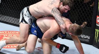 Sam Alvey é finalizado por Brendan Allen e atinge triste marca histórica no UFC Las Vegas 47