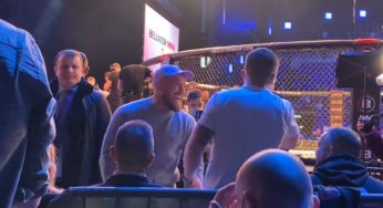 Vídeo: Estrela do UFC, McGregor marca presença no Bellator 275, na Irlanda, para prestigiar compatriotas