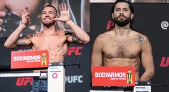 Colby Covington e Jorge Masvidal batem peso e confirmam luta principal do UFC 272