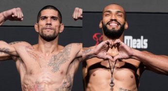 Com direito a suspense, Alex Poatan bate peso e confirma luta contra Bruno Blindado no UFC Las Vegas 50