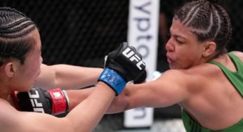 Mayra Sheetara mostra evolução, bate chinesa por pontos e alivia situação no UFC