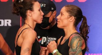 Na véspera do Bellator 289, Juliana Velasquez volta a criticar Liz Carmouche e acusa sua rival de ‘jogo sujo’