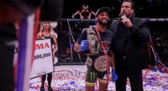 Com resultado polêmico, AJ McKee vence Roberto Satoshi na luta principal do desafio ‘Bellator x Rizin’