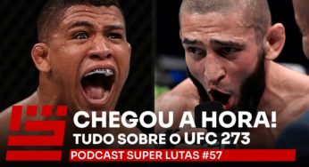 Duas disputas de cinturão + ‘Durinho x Chimaev’ agitam o UFC 273. Quem vence? SUPER LUTAS debate. AO VIVO!