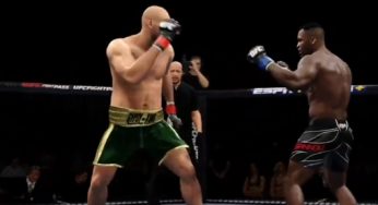 VÍDEO: Simulador promove superluta entre Ngannou e Fury, nas regras do MMA; veja quem levou a melhor