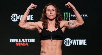 Juliana Velasquez e Liz Carmouche batem peso e confirmam revanche pelo cinturão no Bellator 289