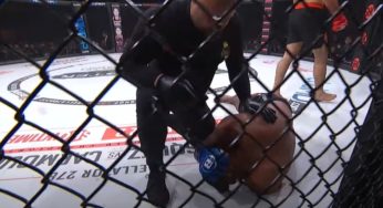 Ex-campeão massacrado e Gracie sem vencer no MMA; brasileiros vão mal no card preliminar do Bellator 277